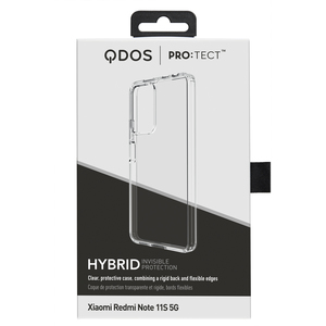 COQUE HYBRID CLEAR TRAITEMENT ANTIRAYURE XIAOMI REDMI NOTE 11S 5G