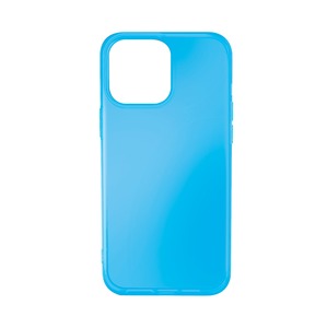 COQUE SOUPLE TRANSPARENTE BLEU IPHONE 13 PRO