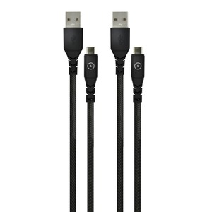 DUO CABLE DE CHARGE USB C 3M POUR SWITCH ET PLAYSTATION