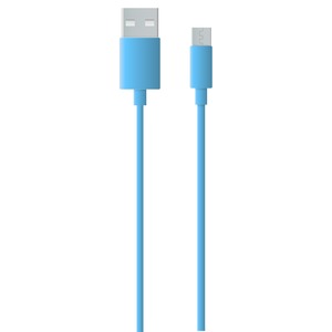 MY CABLE MICRO USB 1M BLEU