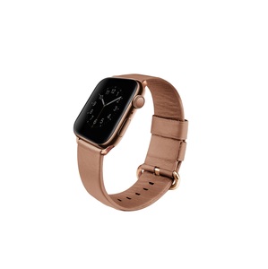 MONDAIN APPLE WATCH 4 GENUINE LEATHER STRAP 40MM - CORAL