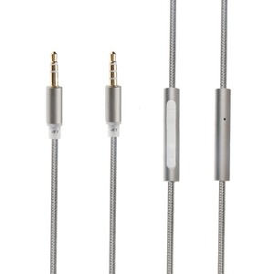 CONNECT CABLE AUDIO TRESSE JACK 3.5M GRIS 1.5M