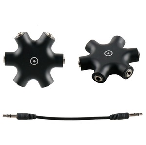 CONNECT HUB JACK 3.5MM 5 SORTIES NOIR