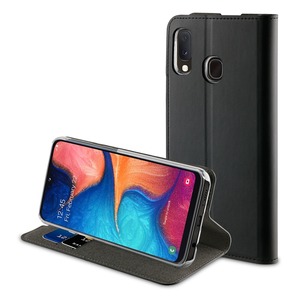 FOLIO STAND NOIR: SAMSUNG GALAXY A20E