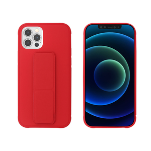 MYWAY COQUE AVEC FONCTION STAND ROUGE IPHONE 12/12 PRO