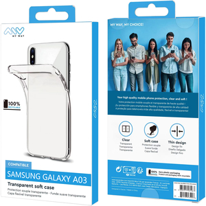 COQUE SOUPLE TRANSPARENTE SAMSUNG GALAXY A03