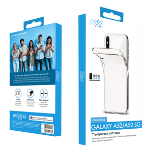 MYWAY COQUE SOUPLE TRANSPARENTE SAMSUNG GALAXY A52S / A52 5G / A52