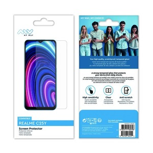 VERRE TREMPE PLAT REALME C25Y