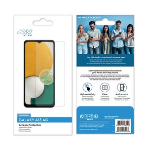 MYWAY VERRE TREMPE PLAT SAMSUNG GALAXY A13 4G