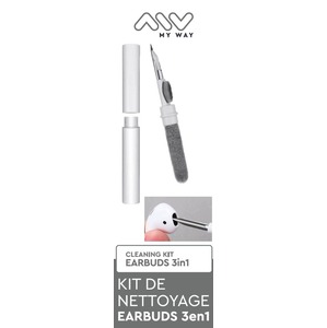 MYWAY KIT DE NETTOYAGE EARBUDS 3EN1