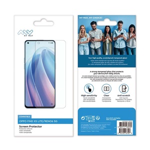 MYWAY VERRE TREMPE PLAT OPPO FIND X5 LITE/RENO 6 5G