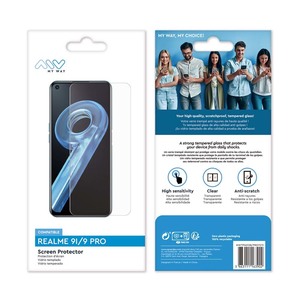 MYWAY VERRE TREMPE PLAT REALME 9I/9 PRO