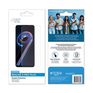 MYWAY VERRE TREMPE PLAT REALME 9/9 PRO PLUS