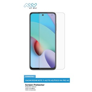 MYWAY VERRE TREMPE PLAT XIAOMI REDMI NOTE 11 4G/11S 4G