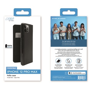 FOLIO CASE NOIR IPHONE 12 PRO MAX