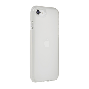 COQUE TRANSPARENTE AVEC BUMPER NEON BLANC IPHONE SE/8/7/6s/6