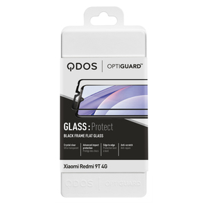 VERRE TREMPE OPTIGUARD GLASS PROTECT NOIR XIAOMI REDMI 9T