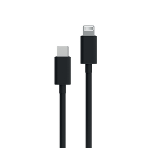 CABLE USB-C LIGHTNING 1M NOIR