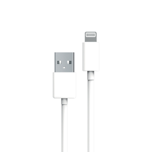 CABLE USB-A LIGHTNING 2M BLANC