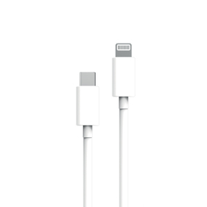 CABLE USB-C LIGHTNING 2M BLANC