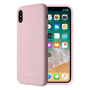 SMOOTHIE SILICONE CASE POWDER PINK FOR IPHONE X 