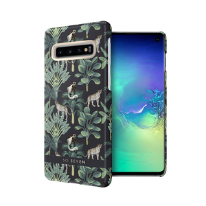 PREMIUM CASE CRYSTAL JAIPUR BLACK LEOPARD SAMSUNG S10