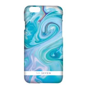 FASHION CARRARE MARBLE BLUE CASE APPLE IPHONE 7/8