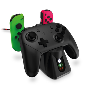 STATION DE CHARGE USB SWITCH POUR 2 JOYCONS +1 PRO CONTROLLER 