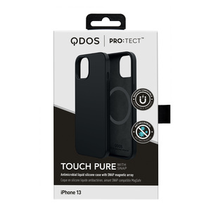 COQUE TOUCH PURE AVEC SNAP COMPAT MAGSAFE POUR IPHONE 13