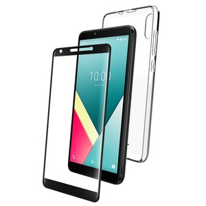 PACK COQUE FLEXIBLE + VERRE TREMPE: WIKO Y61