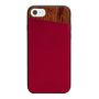 So Seven COQUE DANDY BOIS + PU BORDEAUX: APPLE IPHONE SE/8/7/6S/6