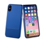 Muvit SKIN CASE EDITION DOUBLE PU CASE BLUE FOR APPLE IPHONE X/XS