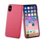 Muvit SKIN CASE EDITION DOUBLE PU CASE PINK FOR APPLE IPHONE X/XS