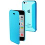 Muvit BLUE EASY FOLIO CASE WITH TRANSLUCENT BACK FOR APPLE IPHONE 5C