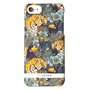 So Seven COQUE JUNGLE TIGRE + FLEURS BLEU: APPLE IPHONE 6/6S/7/8