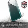 Xdoria COQUE DEFENSE AIR FOR IPHONE Xr - CLEAR / TEAL