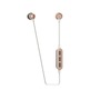 Muvit M2B steel stereo earphones wireless microphone rose gold